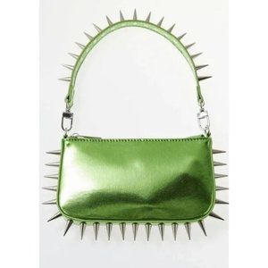 Urban Outfitters Paige Stud Mini Baguette Bag